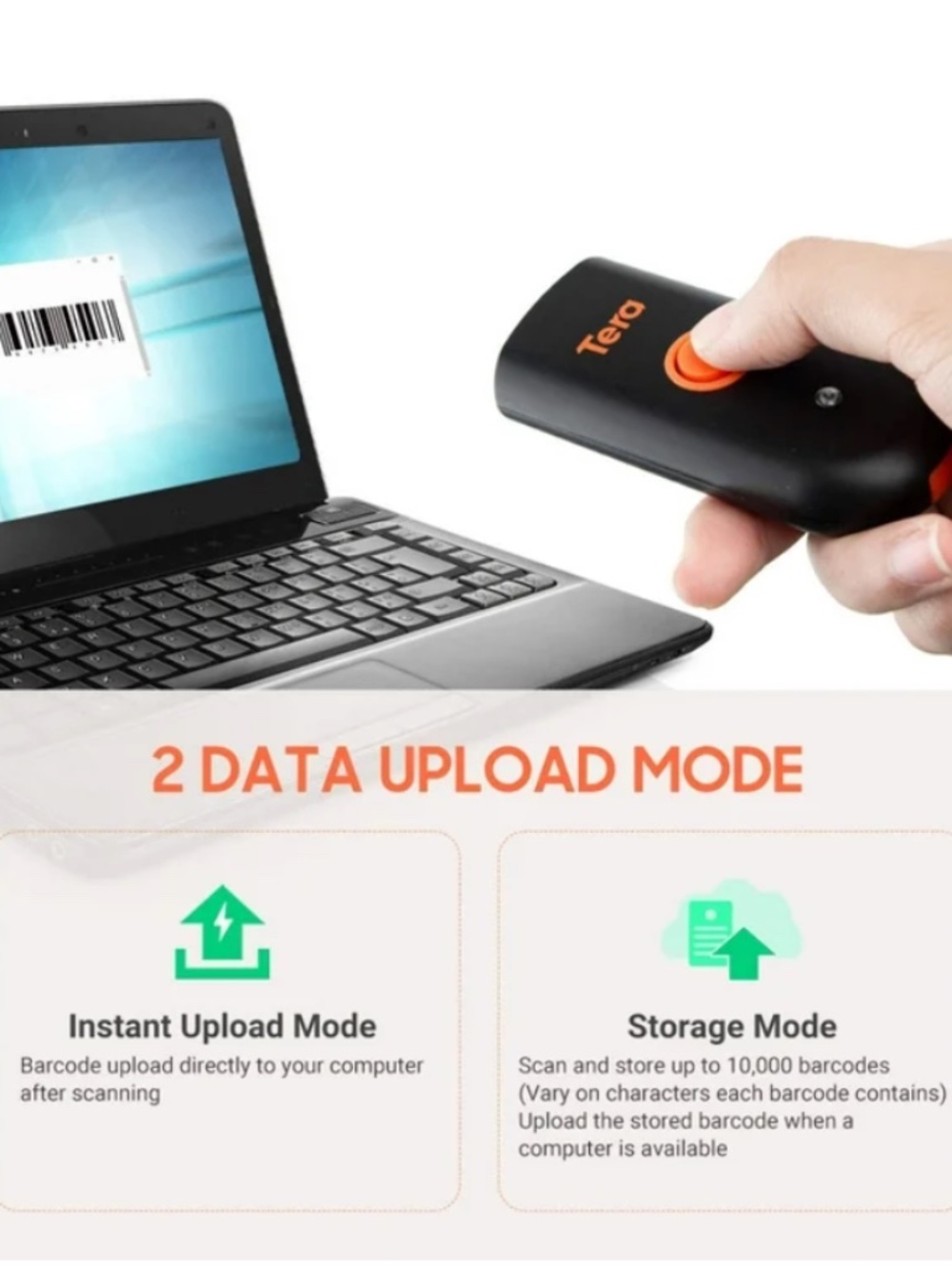 🆕 Mini Portable Barcode Scanner - Picture 5 of 13